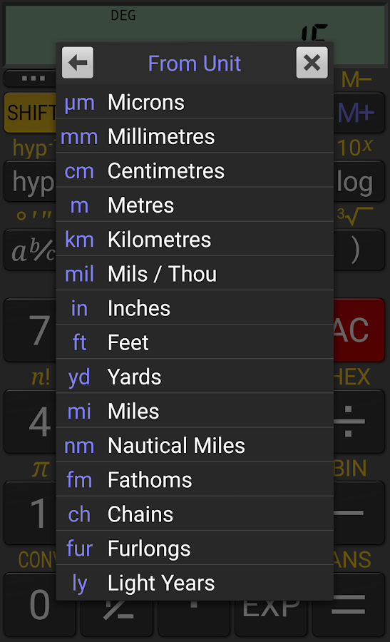 RealCalc Plus - screenshot