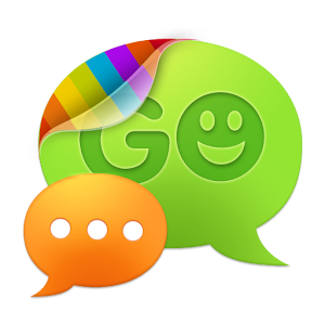 GO SMS Pro Black Texture Theme  Icon