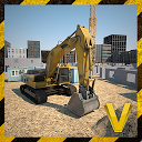 Construction City 3D Simulator mobile app icon