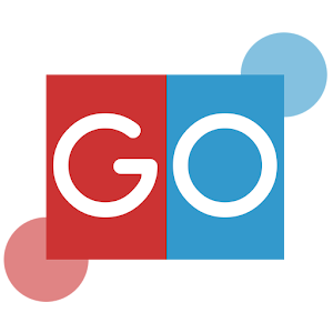 GO SMS THEME - Red Blue Shapes.apk 1.0