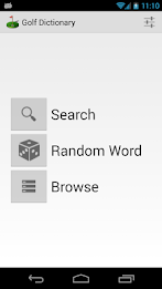 Golf Dictionary poster 1