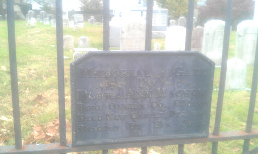 Memorial Gate to Flora Ann Machow