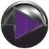 poweramp skin metal purplewood3.12 (Paid)