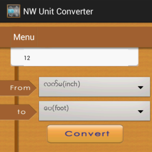 Myanmar NW Unit Converter LOGO-APP點子