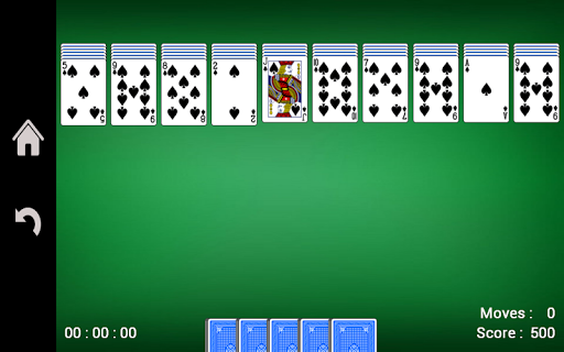Spider Solitaire 1.11 screenshots 3