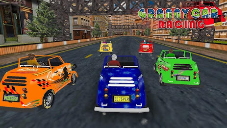 Granny Car Racing ( 3D Game) poster 6