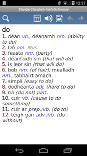 Irish<->English dictionaries Screenshots 4