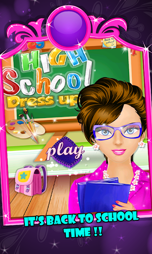 Princess High school dress up