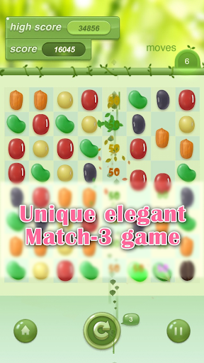 【免費益智App】Meet Beans Match 3 game-APP點子