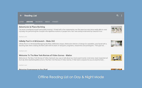 Mercury Browser for Android Screenshot