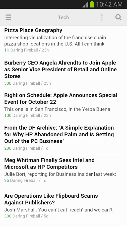 Feedly Android