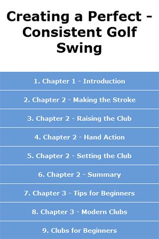 Golf Swing Tips