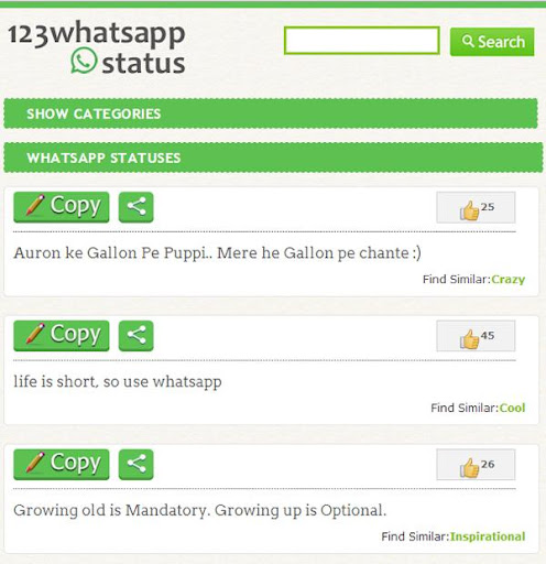 【免費娛樂App】123 Status for Whatsapp-APP點子