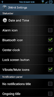 3Minit Settings S4 - screenshot thumbnail