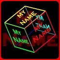 My Name Cube Live WallPaper icon