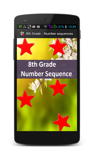 8th Grade - Number Sequence