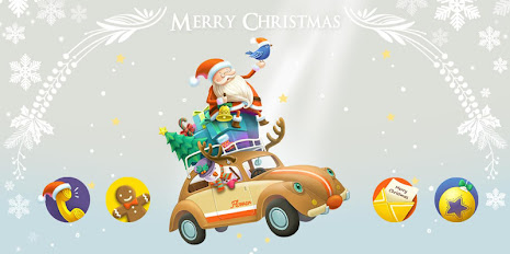 Christmas GO Launcher Theme by ZT.art poster 5