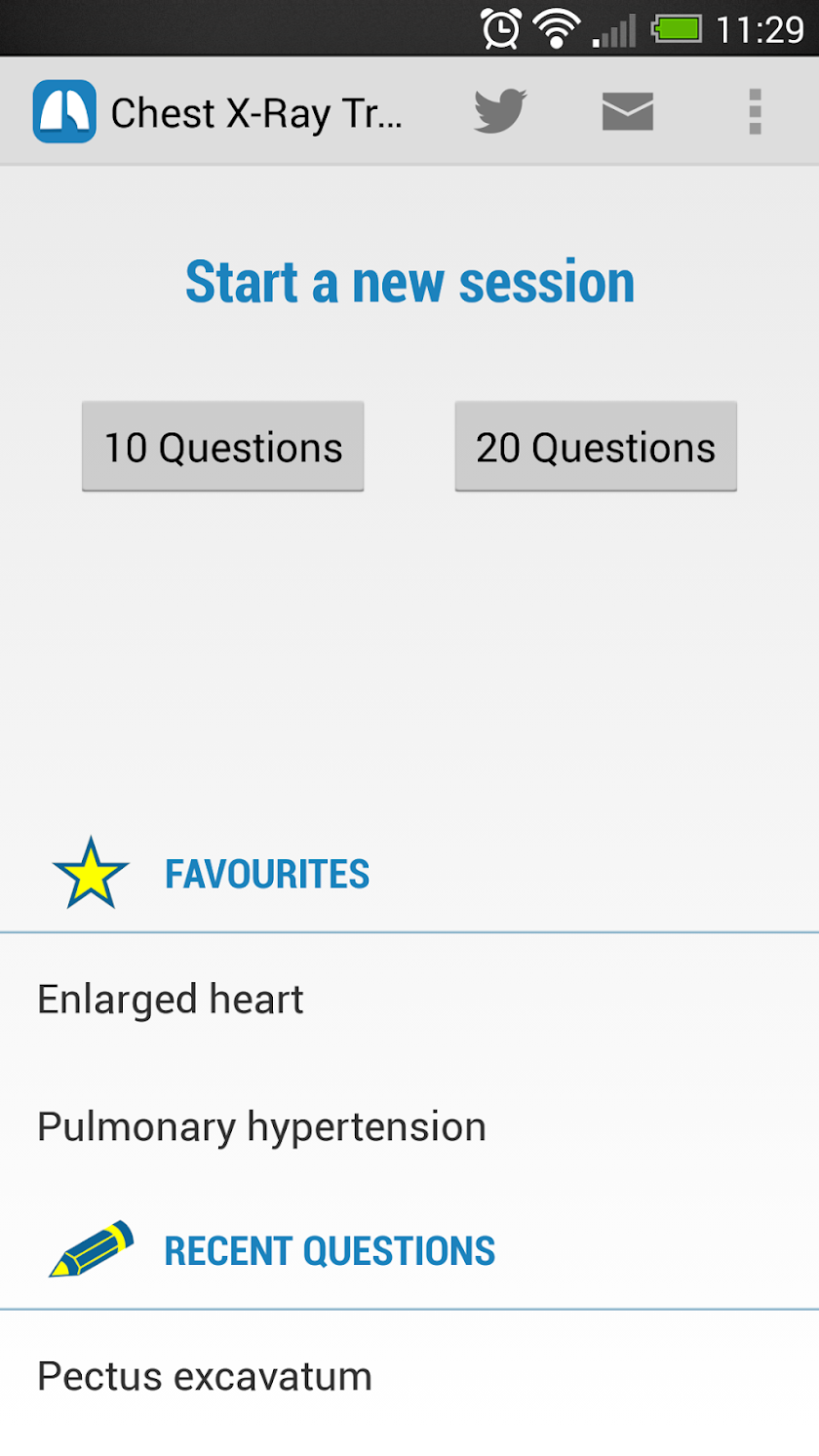 Chest X-Ray Training Screen 2