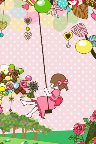 Android application sweet tree LiveWallpaper screenshort