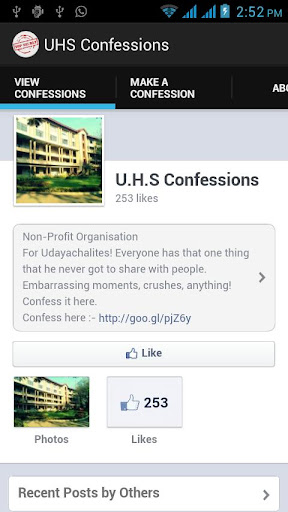 UHS Confessions
