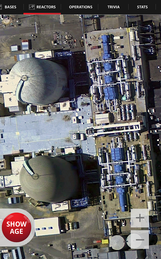    Nuclear USA Database- screenshot  