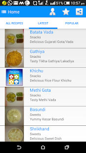 Gujarati Recipes Screenshots 2