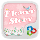 Flower Story GO Super Theme mobile app icon
