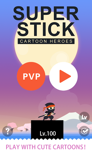 SUPER STICK CARTOON HERO