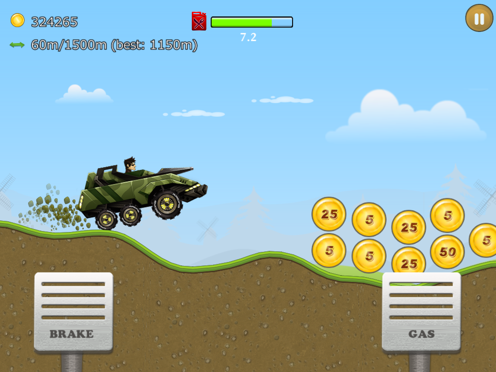 Up Hill Racing: Hill Climb - screenshot