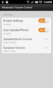 Advanced Volume Control