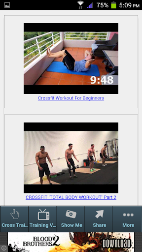 【免費健康App】Cross Training Fitness Craze-APP點子