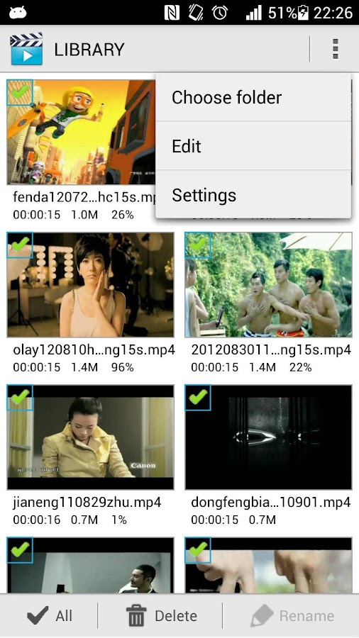 PlayerX Pro Video Player - screenshot