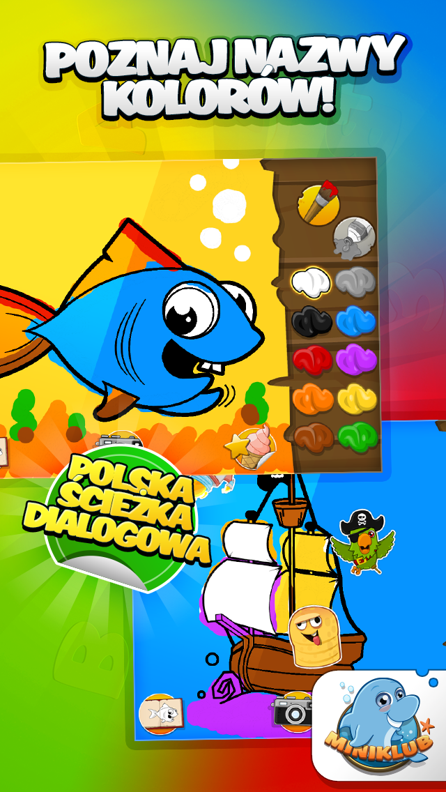 Naucz się kolorów z Miniklub Screen 1