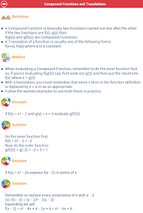 ACT Math : Algebra Screenshots 2