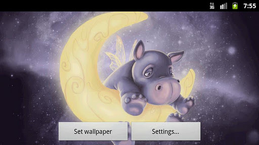Sleepy Hippo Live Wallpaper FULL v1.1