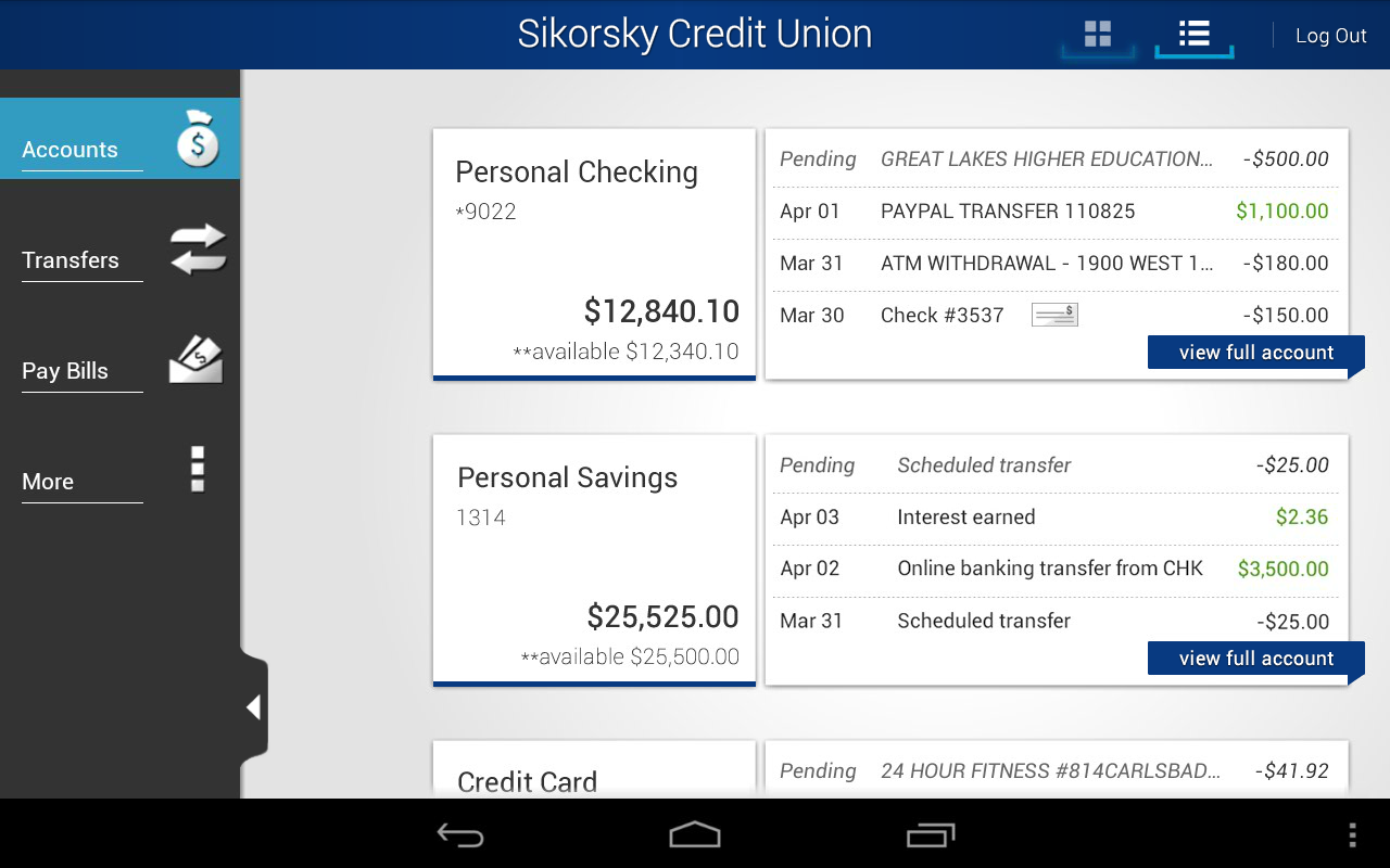 Sikorsky Credit Union Android Apps on Google Play