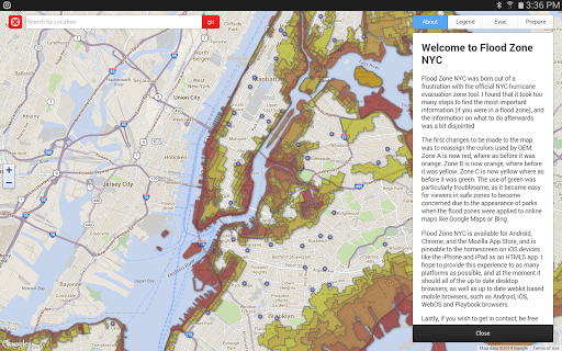 【免費旅遊App】Flood Zone NYC-APP點子