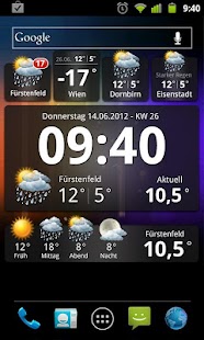 Wetter Widgets Österreich Screenshots 4
