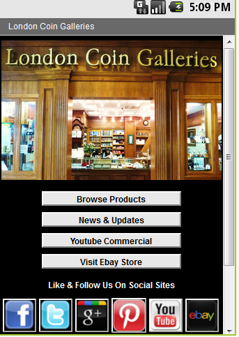 London Coin Galleries - MV