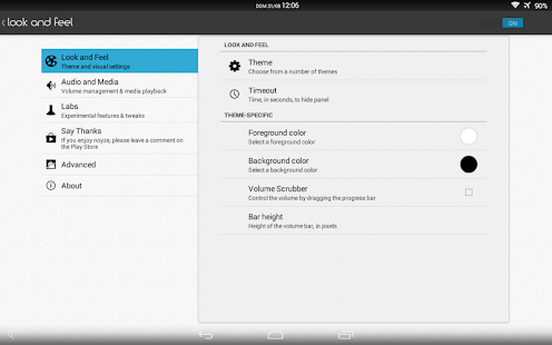 Noyze Volume Panel - screenshot thumbnail