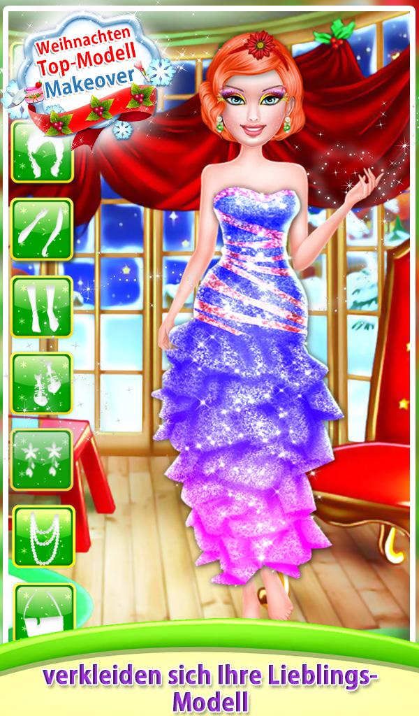 Android application Christmas Top Model Makeover screenshort