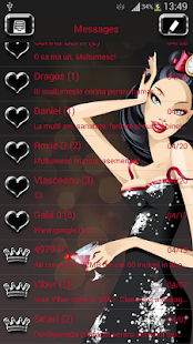 GO SMS Diva Screenshots 4