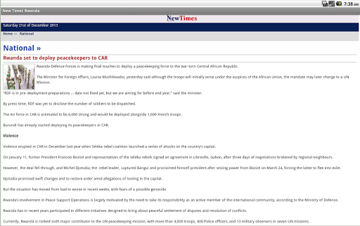 【免費新聞App】The NewTimes Rwanda-APP點子
