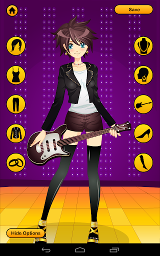 【免費休閒App】Anime Dress Up Games For Girls-APP點子