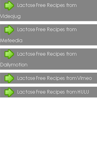 Lactose Free Recipes