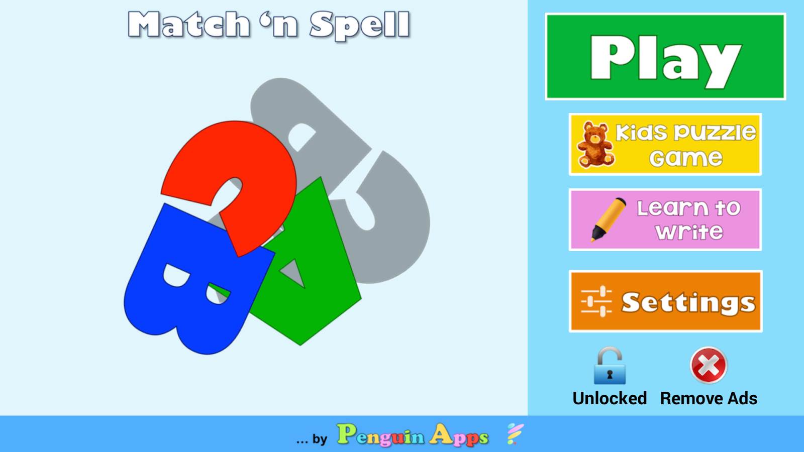 Kids Spelling Games FREE Android Apps on Google Play