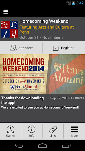 Penn Homecoming Weekend 2014