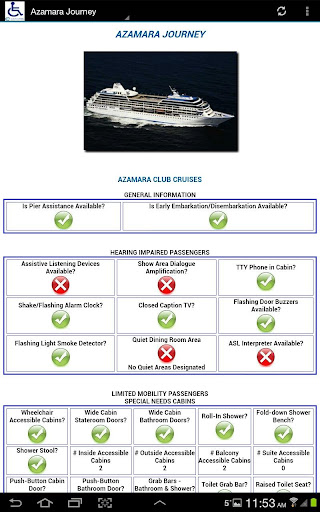 【免費旅遊App】Barrier-Free Azamara Cruises-APP點子