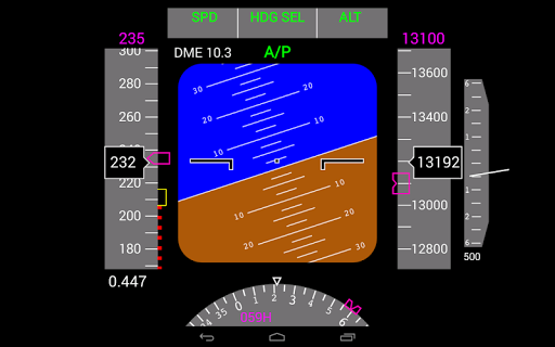 Flightgear Android PFD