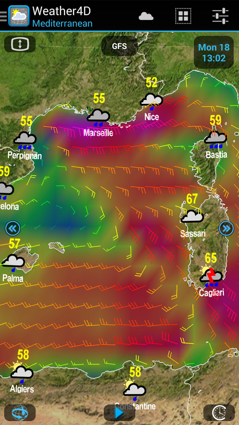 Weather4D Screen 1